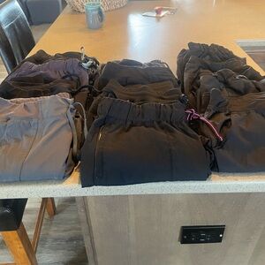 Lot of 12 Name Brand Womens Scrub pants-Size Large